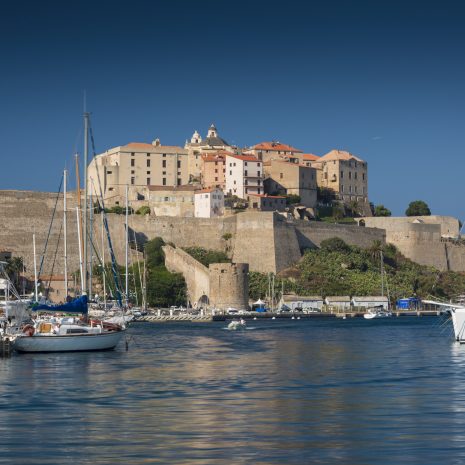 Cittadella di Calvi in corsica Francia